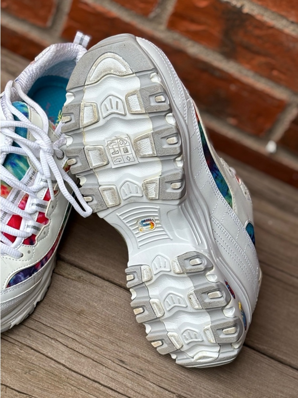 Skechers D'Lites Summer Fiesta Wide Fit Women's Sneakers Sz 9 - Picture 7 of 7